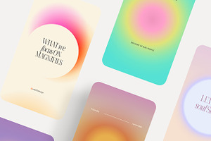 Canva Instagram Gradient Quotes PS