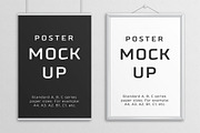Poster Mock Up – A/B/C Paper Sizes, a Print Template by Petr Stránský (Thumbnail 1 of 8)