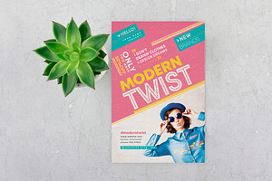 Modern Twist Flyer Instagram Post