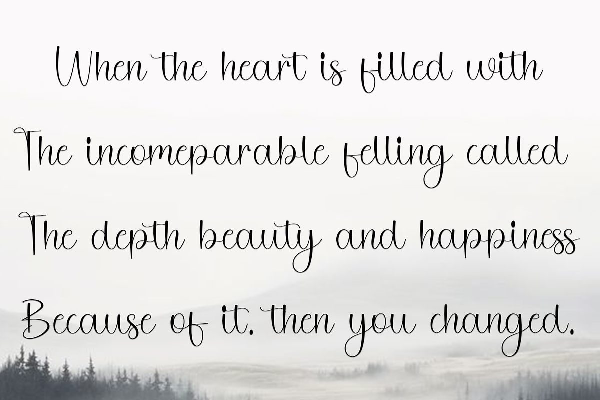 Midnight, a Handwritten Font by FreshTypeINK (Photo 8 of 8)