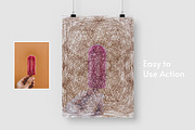 Crayart Photoshop Action, an Action Add-On by Voleshads (Thumbnail 6 of 7)