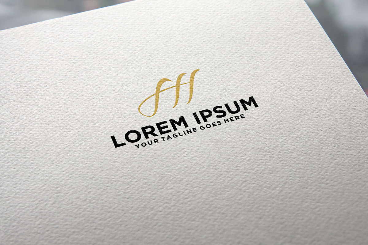 Luxury letter f and h logo design, a Branding & Logo Template by REDVY CREATIVE