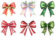 Christmas Coquette Bows PNG, Bow, an Illustration by DreamArtGraphic (Thumbnail 5 of 5)