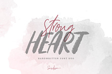 Strong Heart - Font Duo