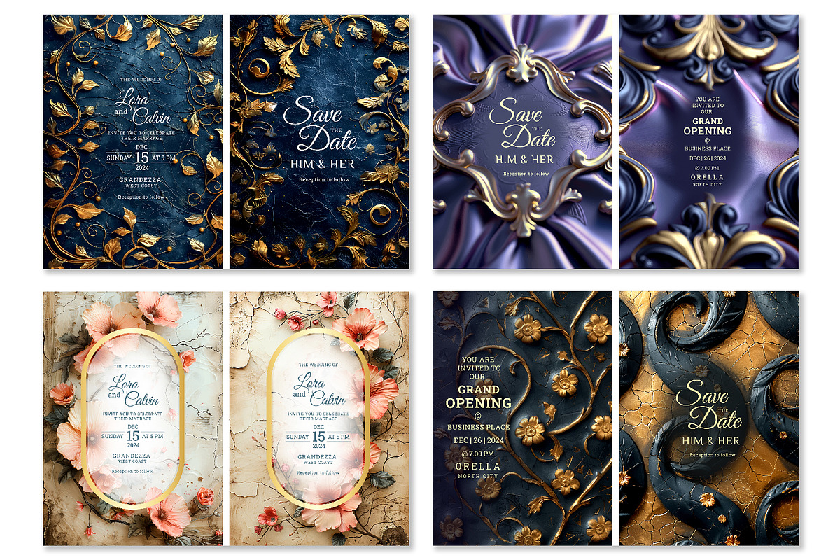 175+ Abstract Vector Invitations, an Invitation Template by M6 Gallery (Photo 119 of 126)
