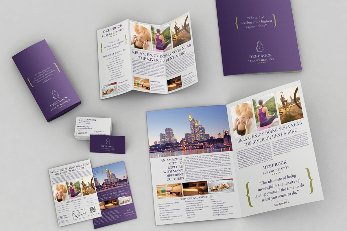 Set of Brochures / Stationery 01, a Brochure Template by Andre28 (Photo 2 of 3)