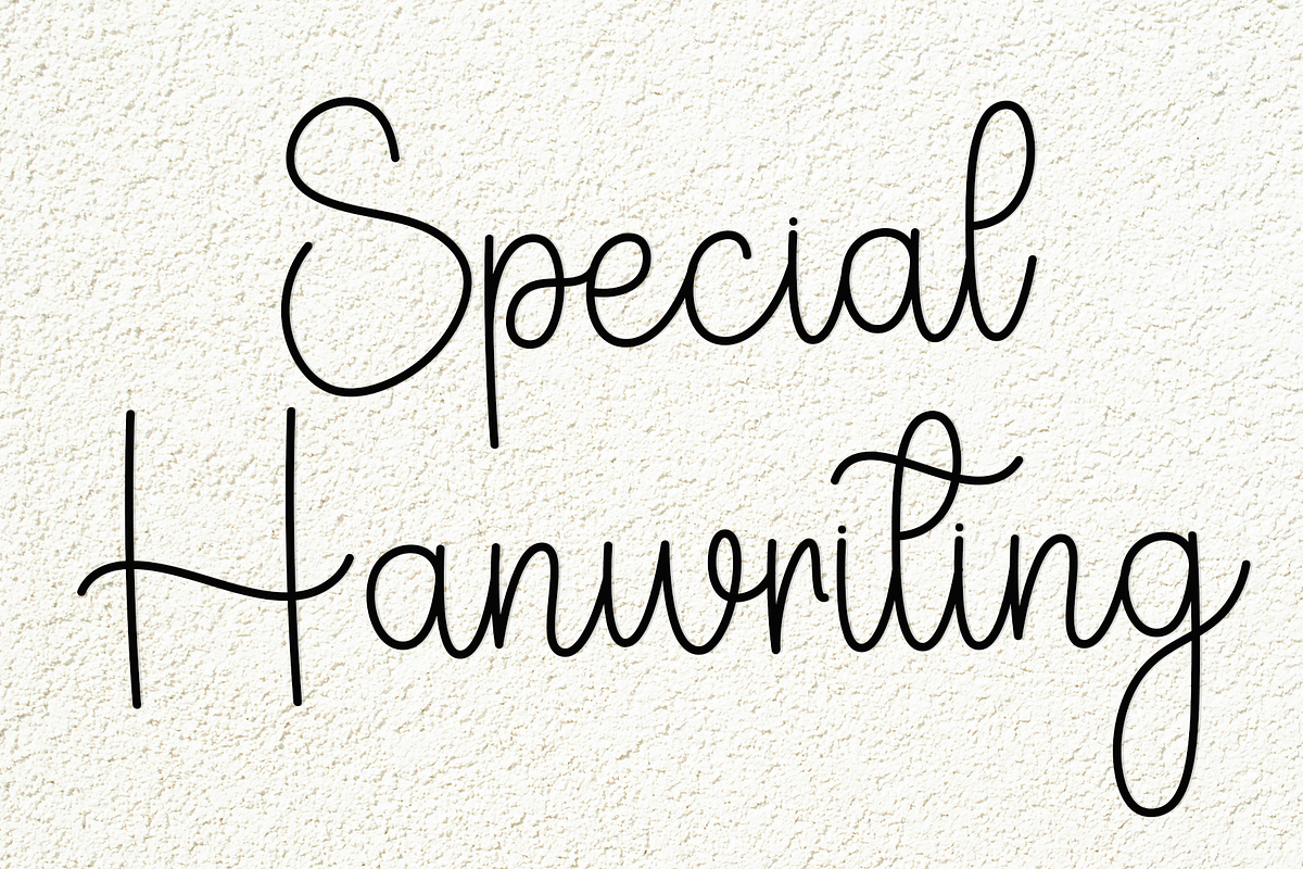 Wedding Calligraphy, a Handwritten Font by InermediaSTUDIO (Photo 5 of 8)