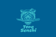 Tora Senshi Logo Template, a Branding & Logo Template by Kreasi Malam (Thumbnail 3 of 4)
