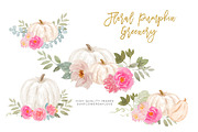 Pink and White Pumpkins Clipart, an Illustration by Sunflower Day Love (Thumbnail 4 of 4)
