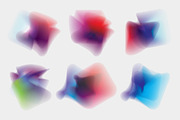 Gradient Energy- 30 vibrant shapes, a Texture Graphic by Polar Vectors (Thumbnail 11 of 15)