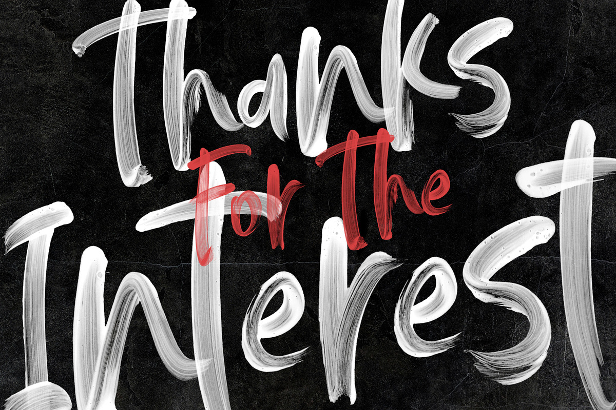 Hunters Opentype SVG Font preview 7