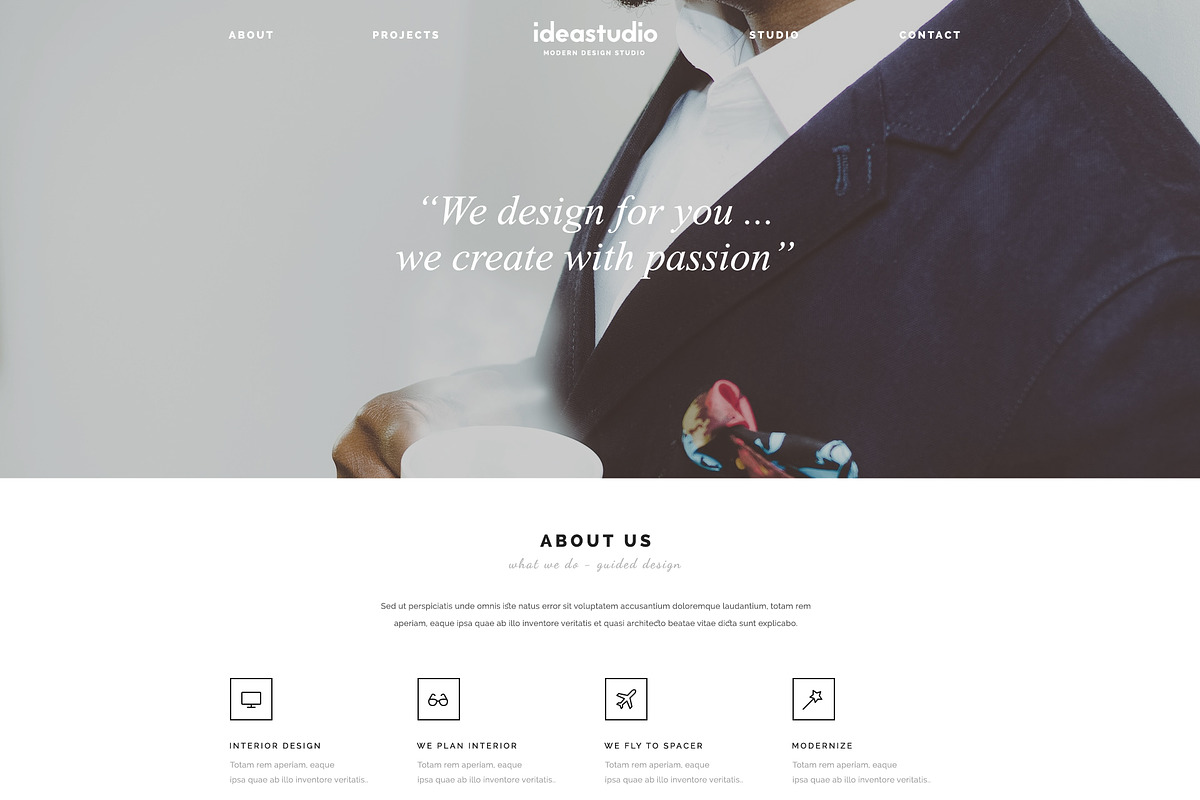 IdeaStudio- Best PSD Template, a Websites & App Template by KulStudio (Photo 7 of 9)