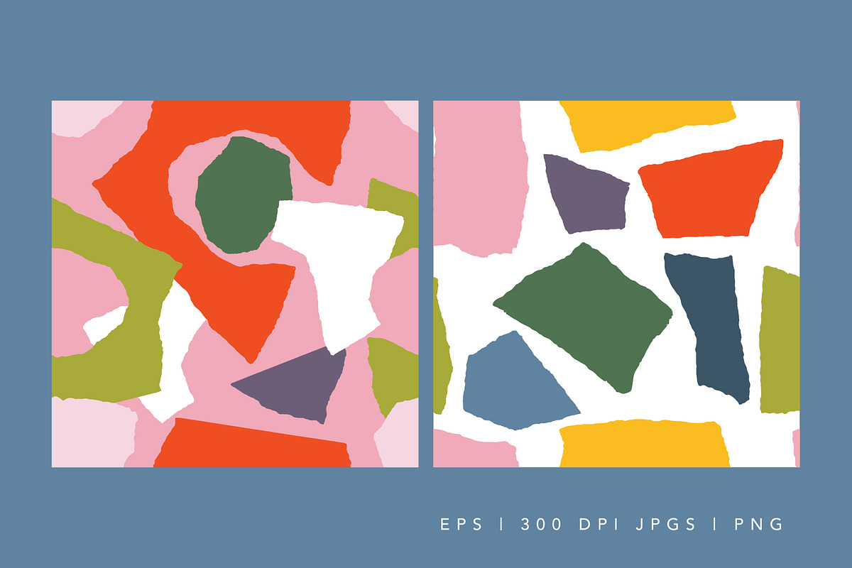 Torn Shapes Collection, a Pattern Graphic by The Collective Studio (Photo 4 of 10)