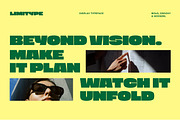Morbig - Bold Display Font, a Sans Serif Font by limitype (Thumbnail 7 of 12)