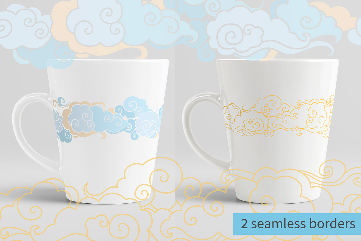 Big collection of oriental ornaments, a Background Graphic by Nadia Murash (Photo 4 of 5)