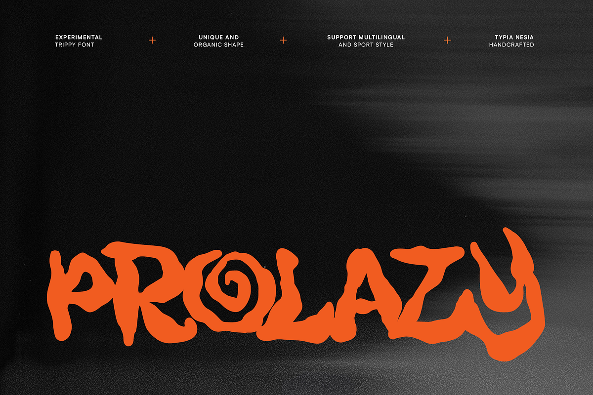 Prolazy - Experimental Graffiti Font, a Font by Typia Nesia (Photo 1 of 12)