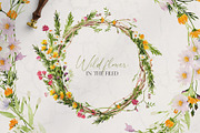 Watercolor flower -Wild flower, an Illustration by Beigetime (Thumbnail 8 of 9)