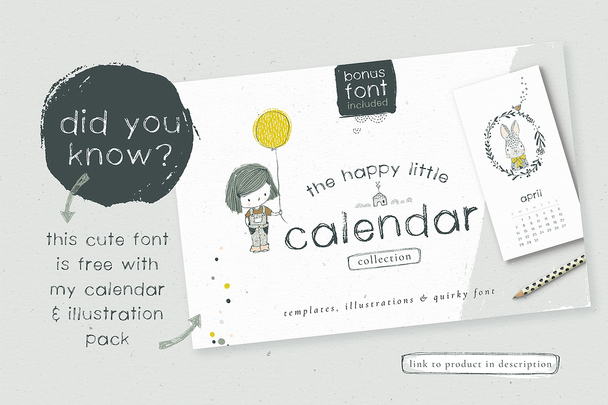 Little Noo-Noo rustic font preview 6