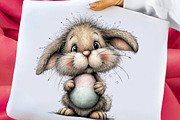 Whimsical Easter Animal Clipart, an Illustration by Libby Wishes (Thumbnail 5 of 9)