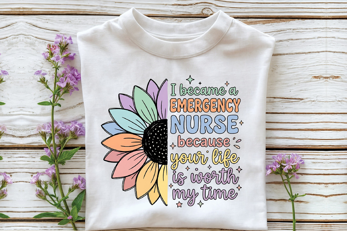 I Became Emergency Nurse PNG, a Work Illustration by CraftArtStudio (Photo 2 of 4)