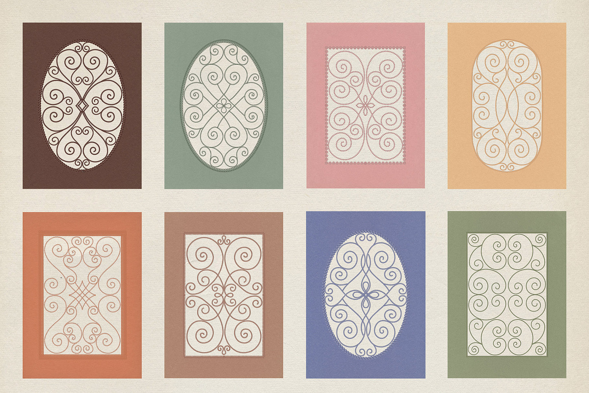 Embroidered Frames, Cutouts & Papers, an Object Graphic by alonahaidash (Photo 15 of 19)