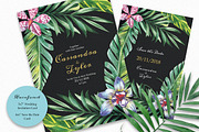Rainforest Wedding Suite, an Invitation Template by HannaSymo (Thumbnail 3 of 11)