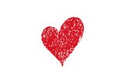 Crayon Doodle Hearts, an Object Graphic by Elena Pimukova (Thumbnail 13 of 36)