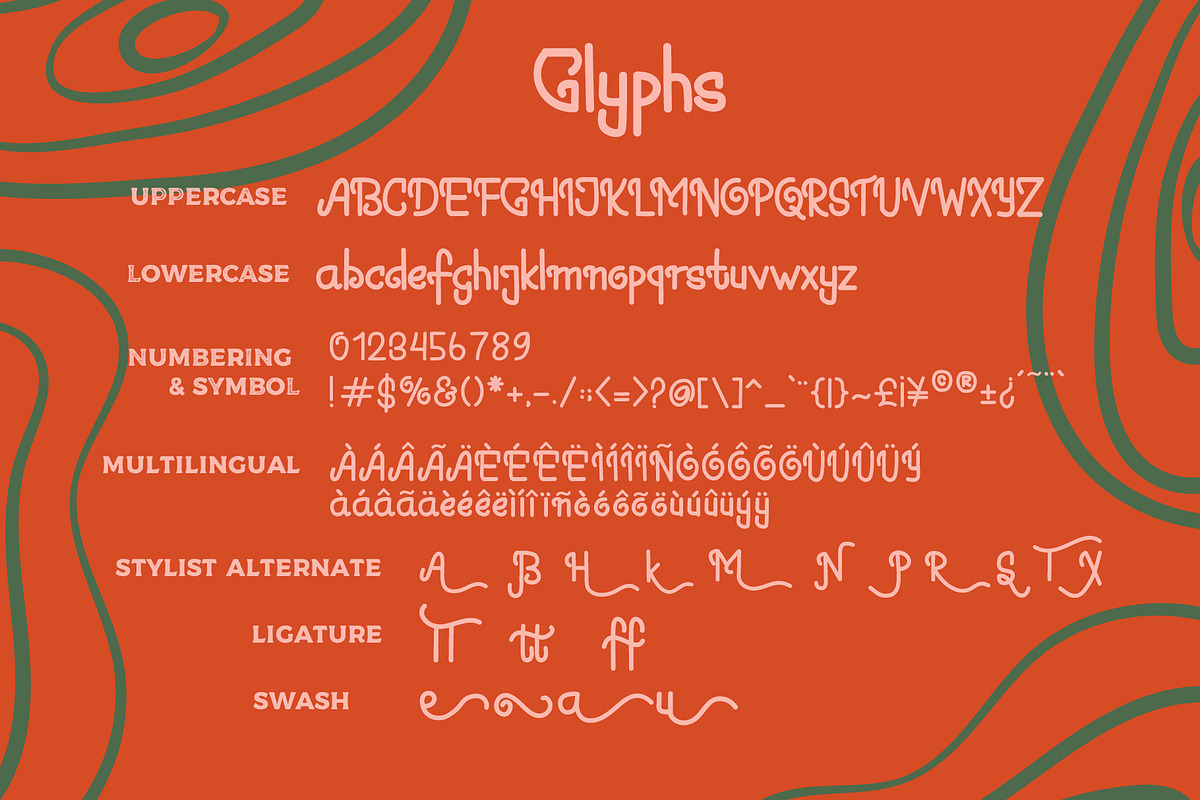 Nicko Robin a Stunning Display Font, a Sans Serif Font by Dawnside Graphic (Photo 2 of 11)