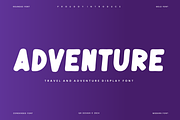 Symponez - Adventure Display Font, a Sans Serif Font by QR Design Studio (Thumbnail 2 of 6)