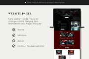 Wix Car Mechanic, Car Repair Website, a Wix Template by Sky Dore Design (Thumbnail 2 of 11)