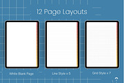 Digital Notebook for Goodnotes, a Stationery Template by PixelCraft (Thumbnail 6 of 8)