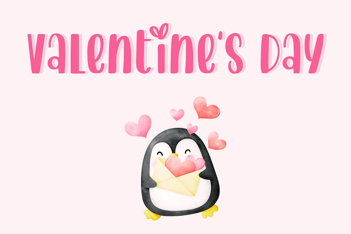 Lineheart - Handwriting font, a Handwritten Font by AnningArts (Photo 2 of 6)
