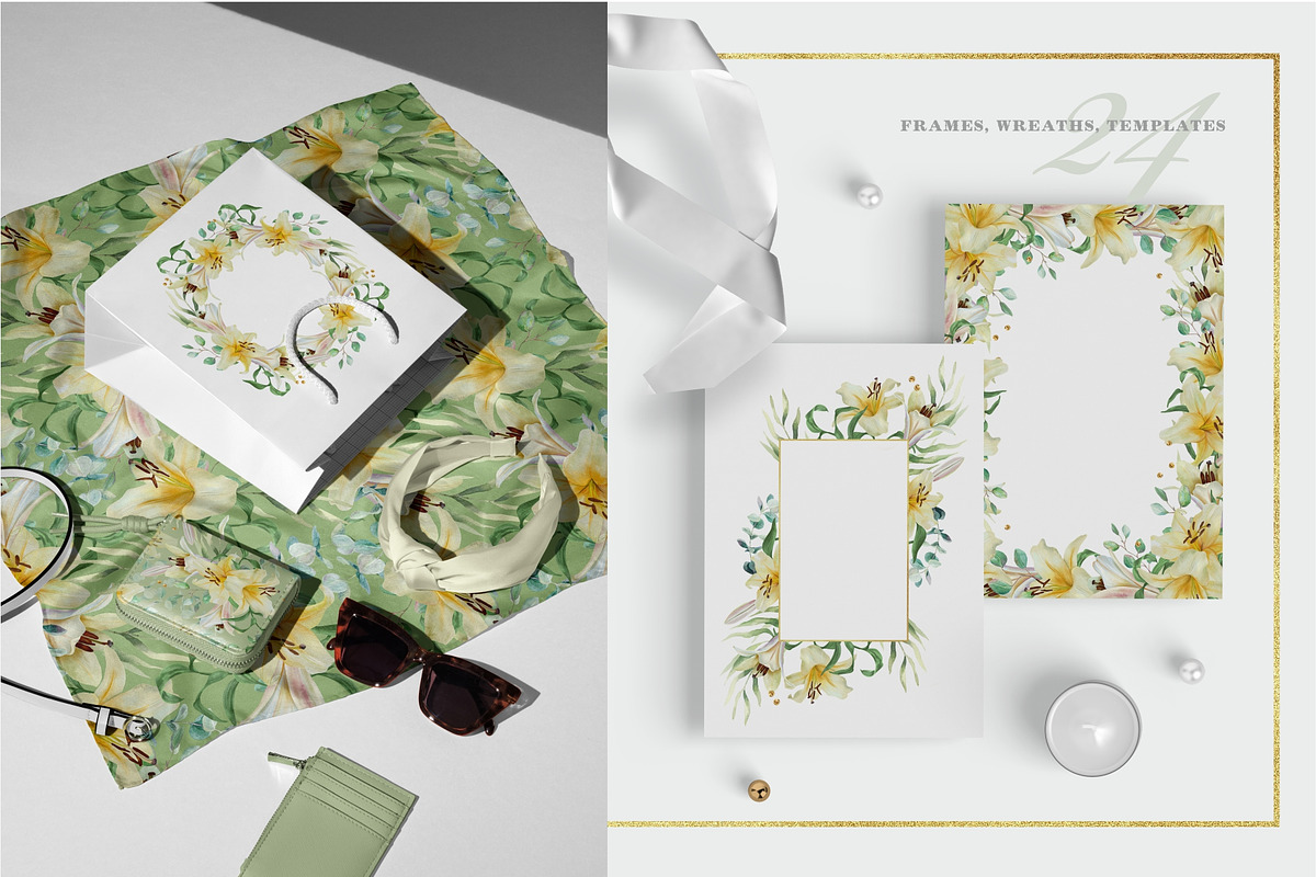 The Whisper of Lilies, a Decorative Illustration by Farida Bik (Photo 5 of 11)