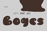 Boges Typeface, a Handwritten Font by Ideal Eksis (Thumbnail 1 of 7)