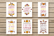 Hand-sketched Thanksgiving elements, a Decorative Illustration by AV Design (Thumbnail 1 of 4)