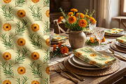 Watercolor botanical patterns, a Pattern Graphic by IrynaPanashii (Thumbnail 9 of 15)