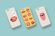 Female lips, a Texture Illustration by oxygen_8 (Thumbnail 6 of 7)