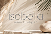 Isabella - Sophisticated Typeface, a Sans Serif Font by HipFonts (Thumbnail 1 of 10)