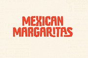 The Salty Sombrero Typeface, a Sans Serif Font by Nicky Laatz (Thumbnail 10 of 18)