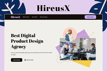 HireusX: Bootstrap 5 Agency Template, a Bootstrap Template by We Design Classy