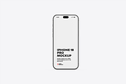 iPhone 18 Pro Mockup, an iPhone Mockup by UnicDesign (Thumbnail 2 of 13)