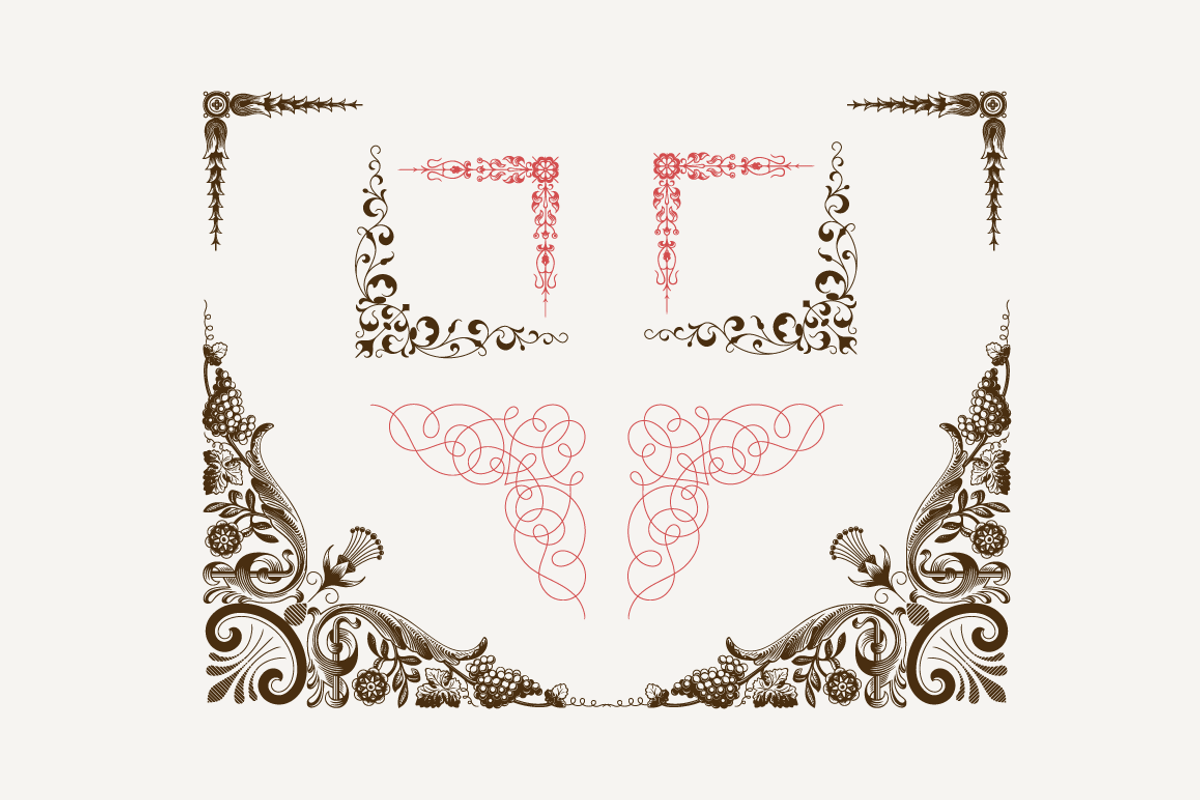 Decorative Corners N°6, an Illustration by Webalys (Photo 3 of 4)
