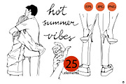 Hot summer vibes, a Person Illustration by Olillia (Thumbnail 6 of 9)