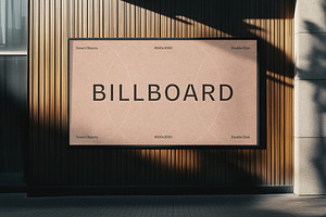 Urban Outdoor Billboard Mockup