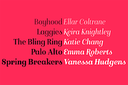 Isabel, a Serif Font by Letritas (Thumbnail 9 of 11)
