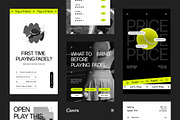 Padel Community Instagram Pack, a Social Media Template by fakhroo (Thumbnail 2 of 5)