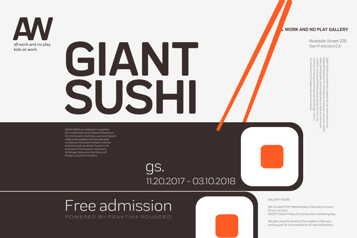 Praktika Rounded, a Font by Fenotype (Photo 14 of 19)
