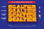 SCALTER - Font Pack Family 75% OFF, a Sans Serif Font by Dirtyline Studio (Thumbnail 3 of 15)
