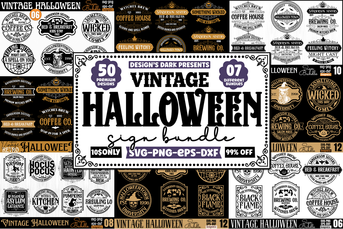 The Ultimate Halloween Bundle, an Object Graphic by Design's Dark (Photo 2 of 8)