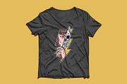 woman holding knife, an Illustration by gunaonedesign (Thumbnail 3 of 4)